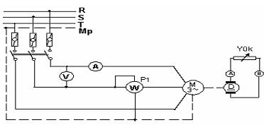 3 fazlı dengeli yüklerde ampermetre voltmetre ve wattmetrenin yardımı ile güç katsayısının bulunması